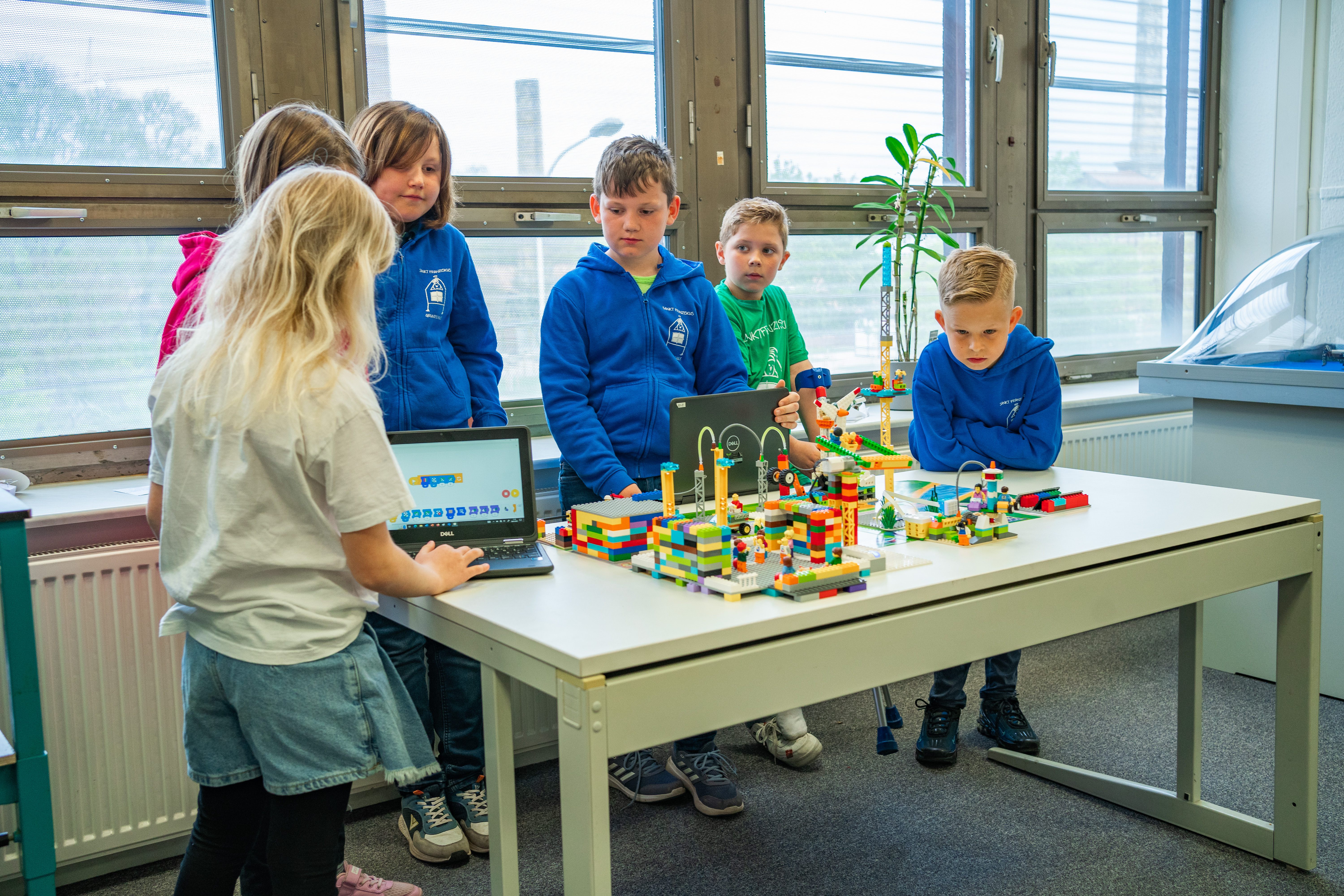 Präsentation vor der Jury - GS Franziskus